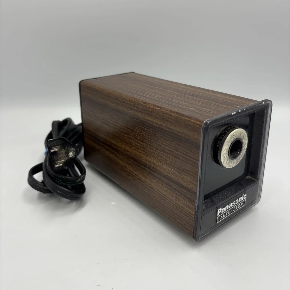Vintage Panasonic Auto-Stop Electric Pencil Sharpener Model KP-77